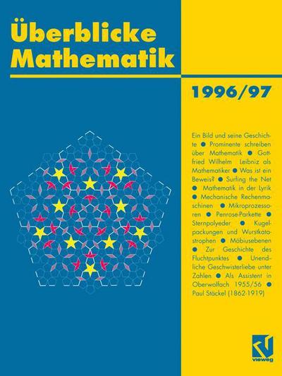 Cover for Albrecht Beutelspacher · Uberblicke Mathematik 1996/97 (Paperback Book) (1996)