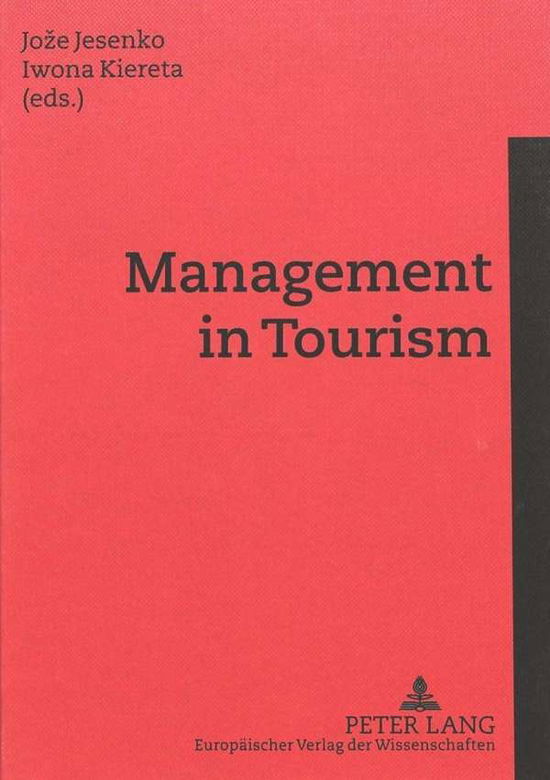 Cover for Management in Tourism (Leather Book) (2004)