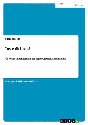 Cover for Rößler · Laste dich aus! (Book) [German edition] (2011)