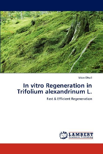 Cover for Vikas Dhull · In Vitro Regeneration in Trifolium Alexandrinum L.: Fast &amp; Efficient Regeneration (Pocketbok) (2012)