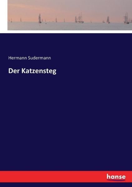 Cover for Sudermann · Der Katzensteg (Book) (2016)