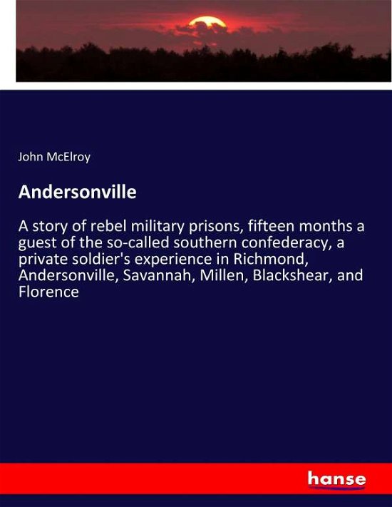 Cover for McElroy · Andersonville (Bog) (2017)