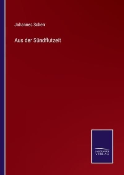 Cover for Johannes Scherr · Aus der Sundflutzeit (Paperback Book) (2021)
