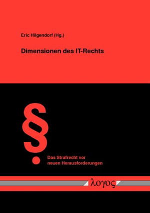 Cover for Eric Hilgendorf · Dimensionen Des It-Rechts (Pocketbok) (2008)