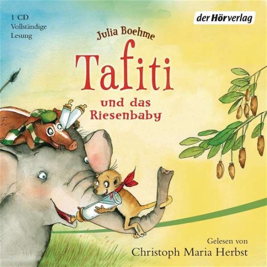 CD Tafiti und das Riesenbaby - Julia Boehme - Musiikki - Penguin Random House Verlagsgruppe GmbH - 9783844513929 - maanantai 6. tammikuuta 2020