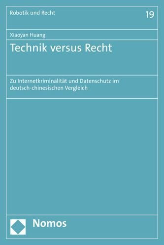 Cover for Huang · Technik versus Recht (Buch) (2020)
