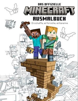 Cover for Insight Editions · Das offizielle Minecraft Ausmalbuch (Book) (2023)