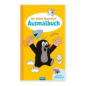 Cover for Trötsch Verlag GmbH &amp; Co.KG · Trötsch Der kleine Maulwurf Ausmalbuch mit Stickern (Bok) (2023)