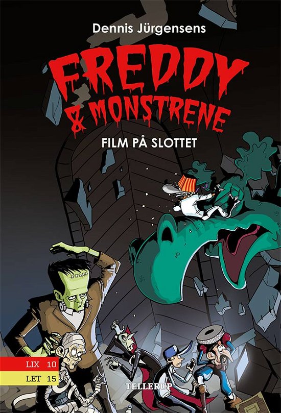 Cover for Jesper W. Lindberg · Freddy &amp; Monstrene, 2: Freddy &amp; Monstrene #2: Film på slottet (Hardcover bog) [2. udgave] (2021)