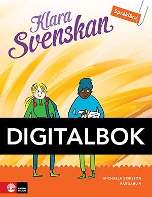Cover for Pär Sahlin · Klara svenskan åk 6 Elevbok Språklära Digital (N/A) (2017)