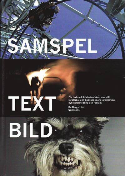 Samspel text bild : för text- och bildmänniskor, som vill förstärka sina budskap inom information, nyhetsförmedling och reklam - Bo Bergström - Bøger - Carlsson - 9789173312929 - 24. august 2010