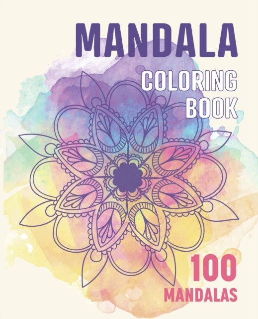 Cover for Q Bik Publishing · Mandala Coloring Book: 100 Relaxing mandalas for coloring, Soft cover, White paper, Professional design (7,5 x 9,25 Inches) - Mandala (Paperback Bog) (2020)