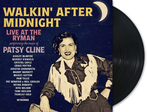 Cover for Walkin' After Midnight: the Music of Patsy / Var · Walkin' After Midnight: The Music Of Patsy Cline  (Live at the Ryman) (LP) (2025)