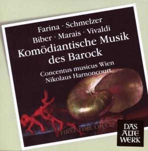 Cover for Nikolaus Harnoncourt · Komodiantische Musik Des Barock: Farina, Schmelzer, Biber, Marais, Vivaldi (CD) (2008)