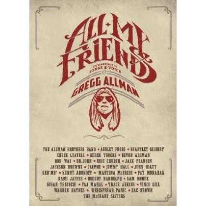 All My Friends - Celebrating The Songs & Voice Of Gregg Allman - V/A - Elokuva - ROUND - 0888072353930 - perjantai 4. huhtikuuta 2014