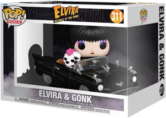 Funko Pop Rides Deluxe Elvira W Macabre Mobile - Funko Pop Rides Deluxe - Gadżety - Funko - 0889698806930 - 25 września 2024