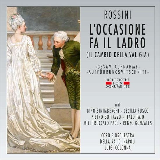 Cover for Rossini G. · Loccasione Fa Il Ladro (CD) (2020)
