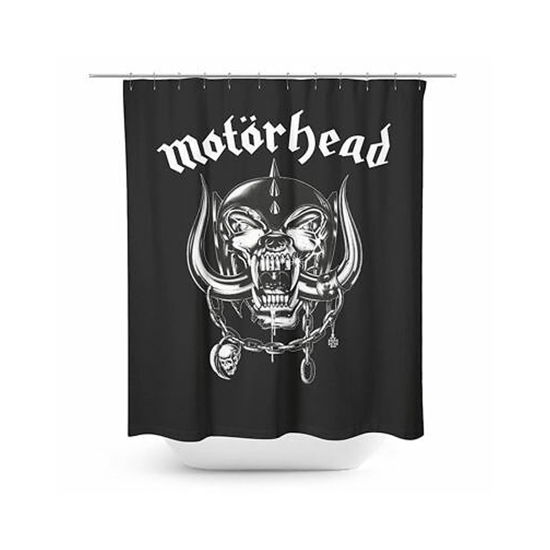 Cover for Motörhead · Motörhead Duschvorhang Warpig Logo (Leksaker) [Black edition] (2023)