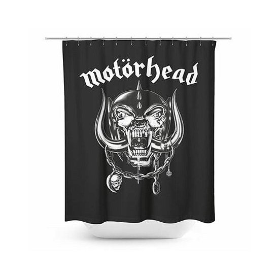 Cover for Motörhead · Motörhead Duschvorhang Warpig Logo (Legetøj) [Black edition] (2023)