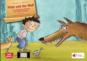 Peter Und Der Wolf. Ein Musikalisches Märchen Von Sergej Prokofjew. Kamishibai Bildkartenset - Heinz Janisch - Merchandise -  - 4260694920930 - 