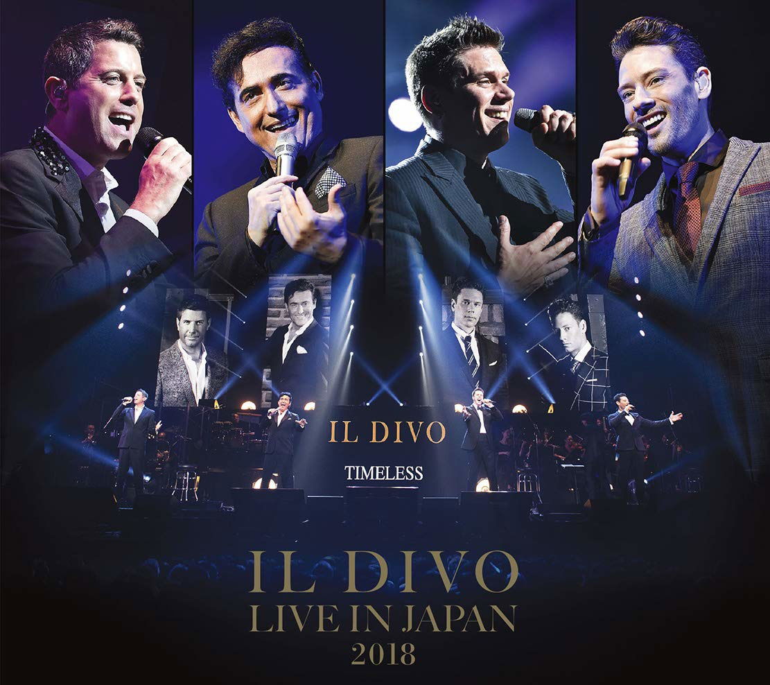 Il Divo · Live at the Budokan 2018 (CD) [Limited edition] (2019)