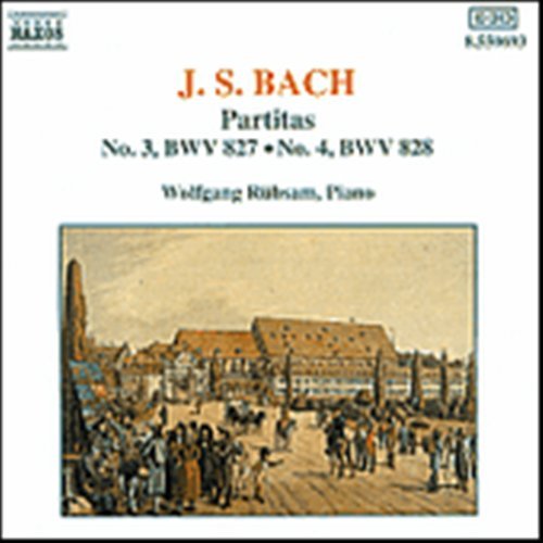 Bach Jspartitas Vol 2 - Wolfgang Ruebsam - Musik - NAXOS - 4891030506930 - 31. december 1993