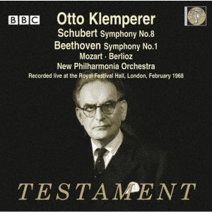 Cover for Otto Klemperer · Schubert: Symphony No.8. Etc. (CD) [Japan Import edition] (2022)
