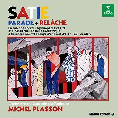 Cover for Michel Plasson · Satie: Relache. Gymnopedies Nos. 1 (CD) (2015)