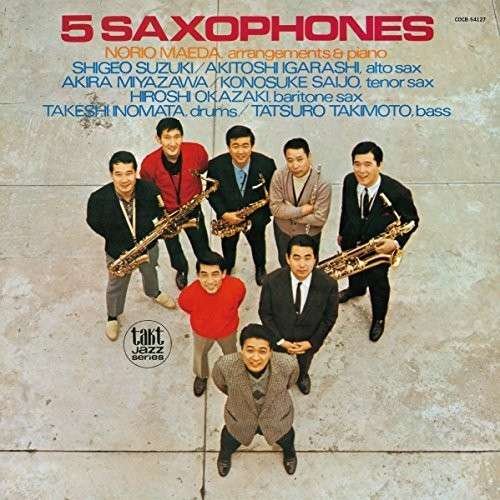Cover for 5 Saxophones (CD) (2014)
