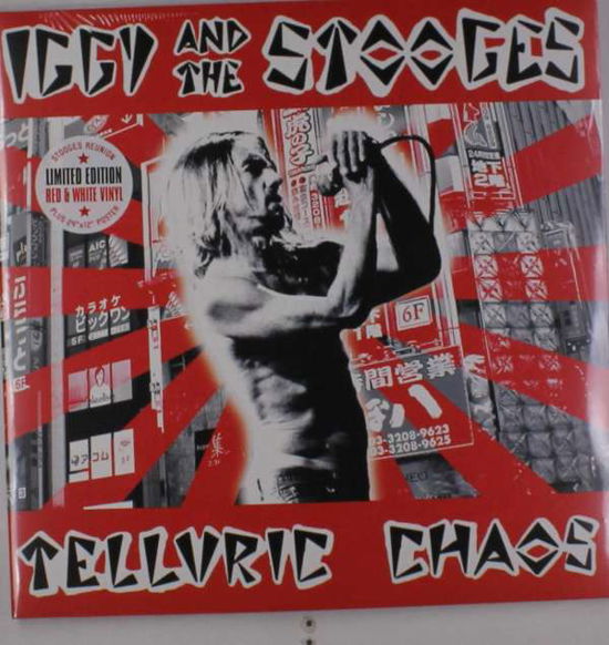 Cover for Iggy &amp; The Stooges · Telluric Chaos (LP) [Coloured edition] (2016)