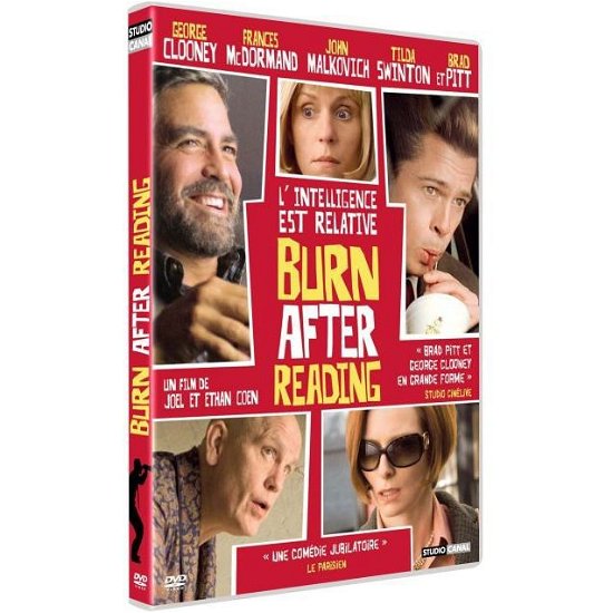 Cover for George Clooney · Burn After Reading (DVD)