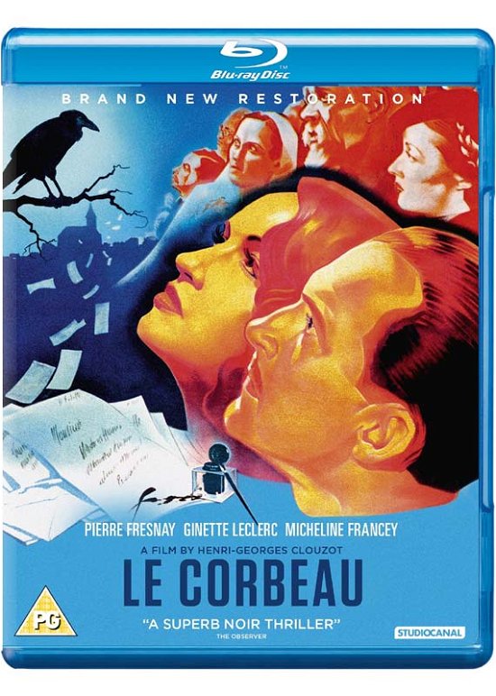Cover for Le Corbeau BD · Le Corbeau (Blu-ray) (2018)