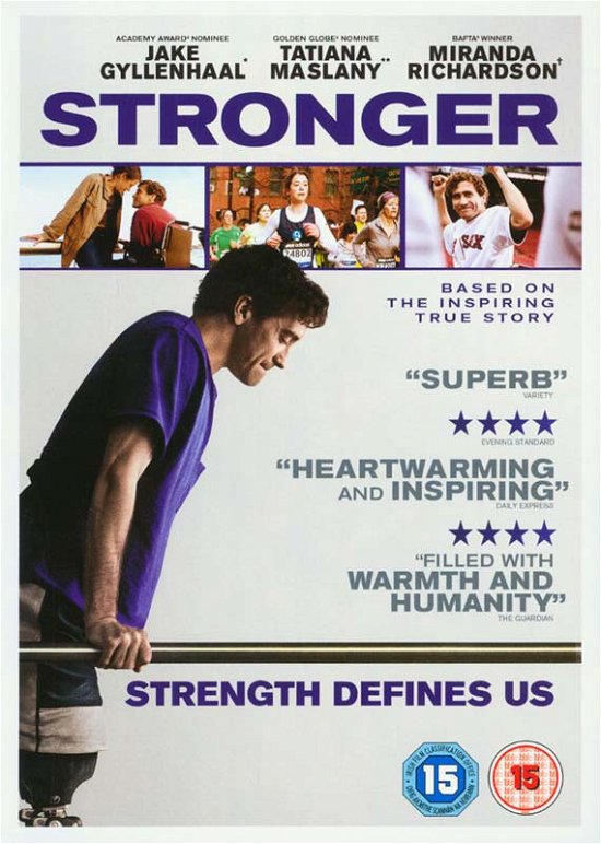 Cover for Stronger (DVD) (2018)