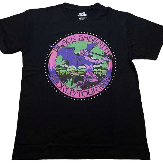 Black Sabbath Unisex T-Shirt: Tour '78 (Embellished) - Black Sabbath - Merchandise -  - 5056561042930 - 
