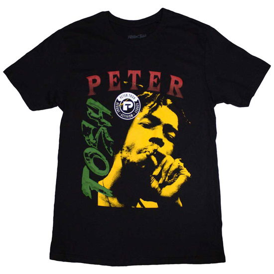 Peter Tosh Unisex T-Shirt: Smokin' - Peter Tosh - Marchandise -  - 5056737247930 - 