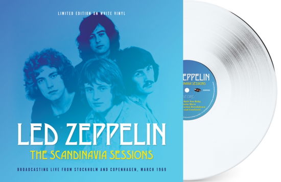 Cover for Led Zeppelin · The Scandanavia Sessions (White Vinyl) (LP) (2023)