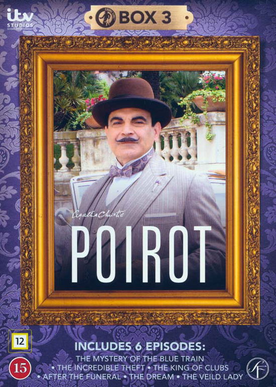 Poirot Box 3, 2009 - Agatha Christie - Elokuva - SF - 7333018001930 - keskiviikko 23. kesäkuuta 2010