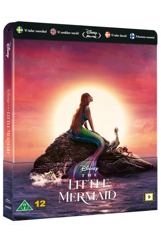 Cover for Little Mermaid,The (2023) (Blu-Ray) [Steelbook edition] (2023)