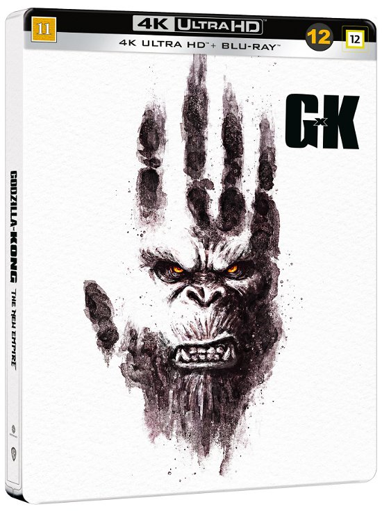 Cover for Godzilla X Kong (4K UHD + Blu-ray) [Limited Steelbook edition] (2024)