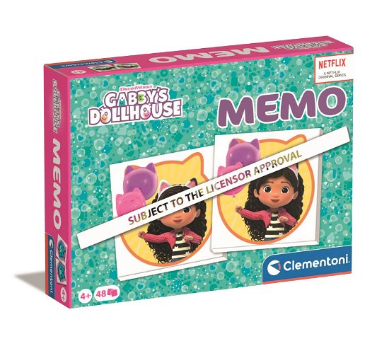 Cover for Clementoni · Clementoni Gabby\'s Poppenhuis Memo (Leksaker) (2023)