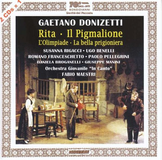Rita / Il Pigmalione - Donizetti / Maestri - Muziek - Bongiovanni - 8007068210930 - 4 september 2020