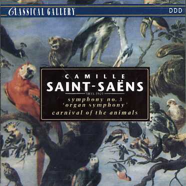 Cover for C. Saint-Saens · Symph.No.3'organ Symph.' (CD) (1993)