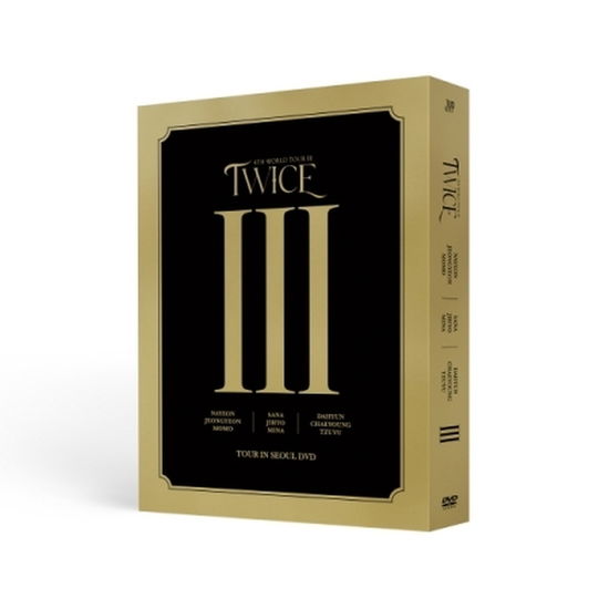 TWICE 4TH WORLD TOUR III IN SEOUL [DVD] - Twice - Musik - JYP ENTERTAINMENT - 8809375123930 - 28. Mai 2022