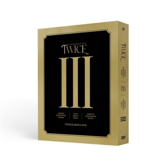 TWICE 4TH WORLD TOUR III IN SEOUL [DVD] - Twice - Musik - JYP ENTERTAINMENT - 8809375123930 - May 28, 2022
