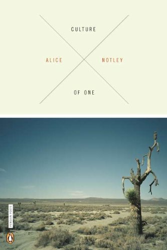 Cover for Alice Notley · Culture of One - Penguin Poets (Paperback Book) (2011)