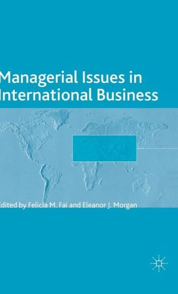 Cover for Academy of International Business · Managerial Issues in International Business - The Academy of International Business (Innbunden bok) (2006)