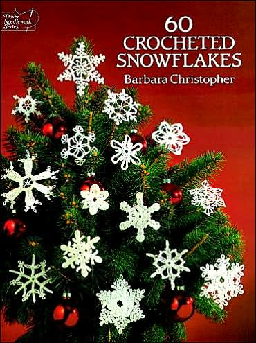 Cover for Barbara Christopher · 60 Crocheted Snowflakes - Dover Knitting, Crochet, Tatting, Lace (Paperback Book) (2003)