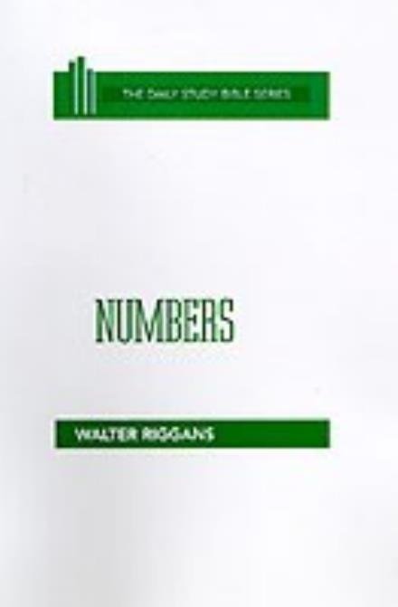 Cover for Walter Riggans · Numbers (Daily Study Bible (Westminster Hardcover)) (Gebundenes Buch) (1983)