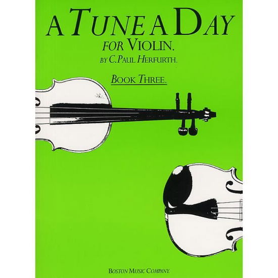 Cover for A Tune A Day For Violin Book Three (Book) (2000)