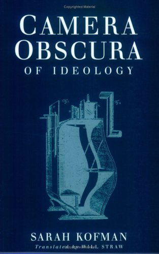 Cover for Sarah Kofman · Camera Obscura: Of Ideology (Paperback Book) (1998)